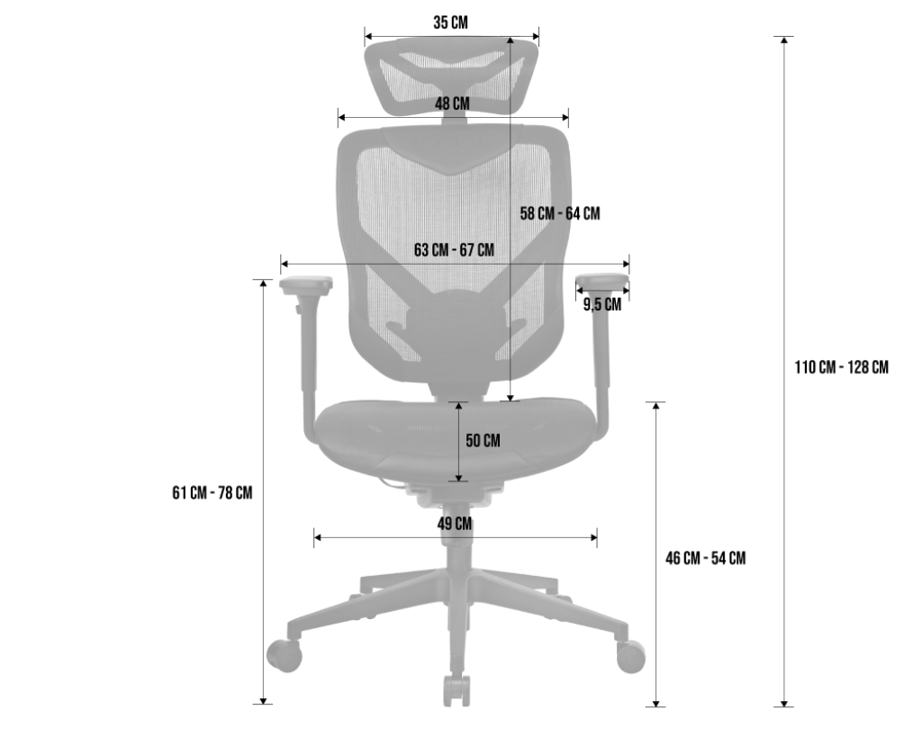 Bien choisir les dimensions de sa chaise de bureau ergonomique