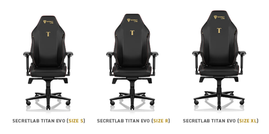 tailles-secretlab-titan-evo-2022