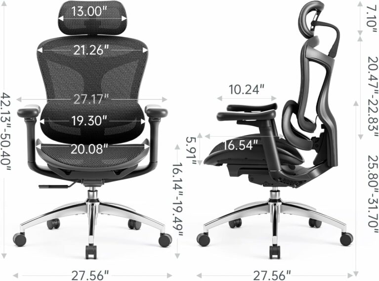 dimensions-Sihoo-Doro-C300