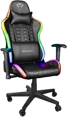 Trust Chaise Gaming Éclairée GXT 716 Rizza RGB LED