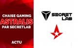 Chaise Gaming Astralis – Secretlab