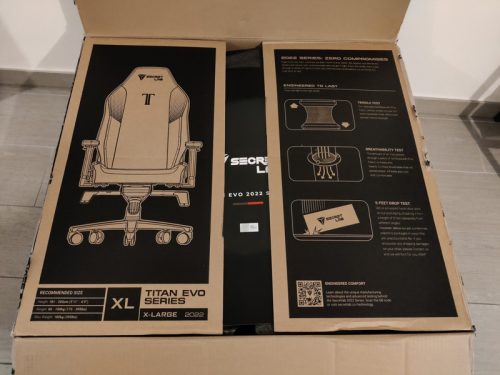 Unboxing-Chaise-Gaming-Secretlab-Titan-Evo-2022