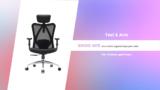 TEST Sihoo M18 – Chaise de bureau ergonomique pas chère