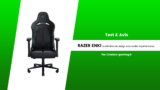 TEST RAZER ENKI – Chaise gaming design